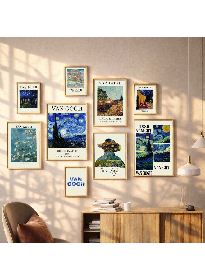 Marktna A set of modern-designed canvas paintings with a hollow frame - Image 1